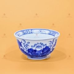 Bát Com Th? Men Lam H?a Ti?t Hoa Sen